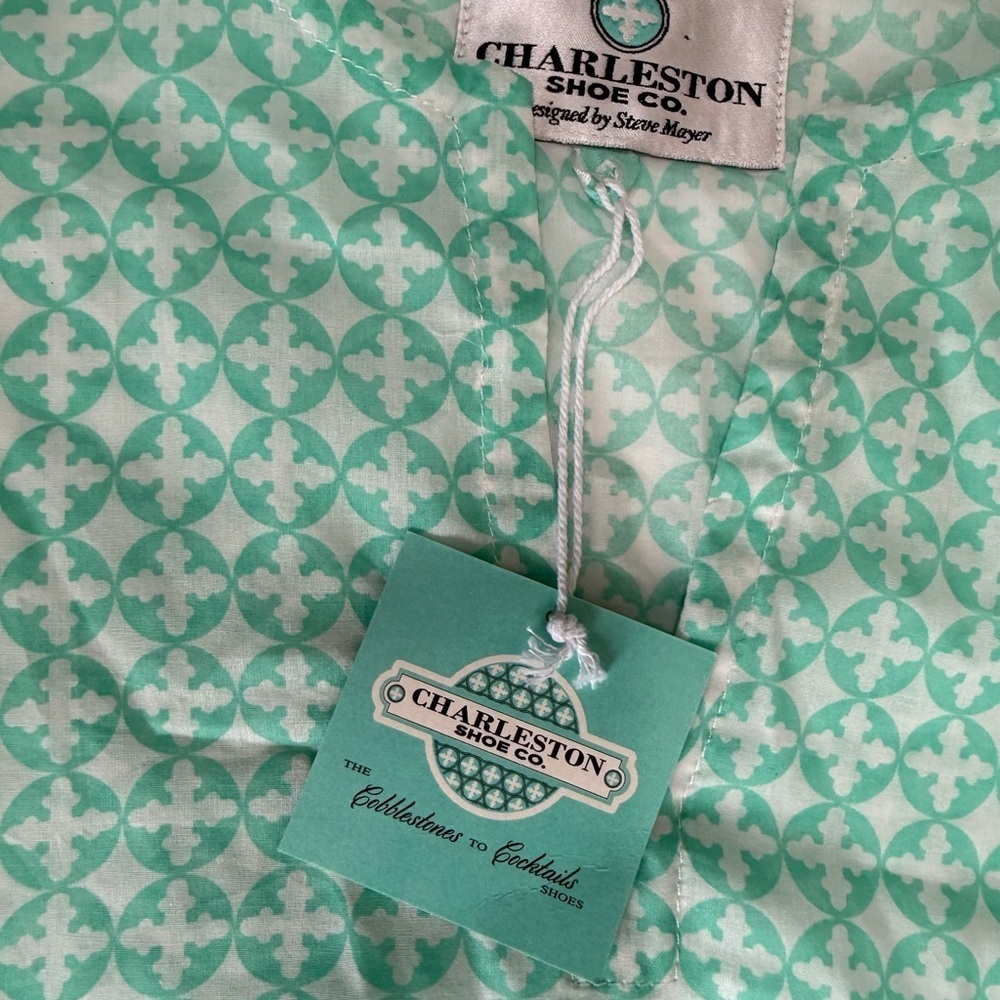 Charleston Shoe Co. by Steve Mayer Cotton Tunic Swim Cover-Up Small NEW 752 - Picture 2 of 4